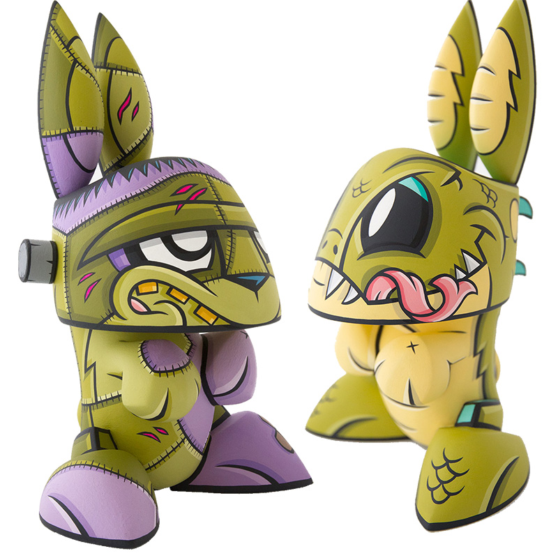 Frankenbunny and Lizard Bunny / Joe Ledbetter